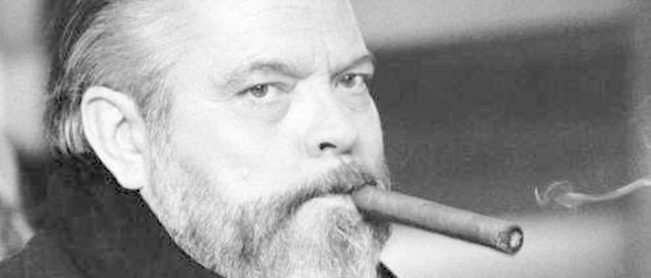 El cineasta Orson Welles.