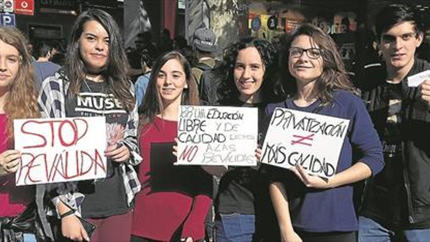 «Nos jugamos nuestro futuro  en un solo examen, no es justo »