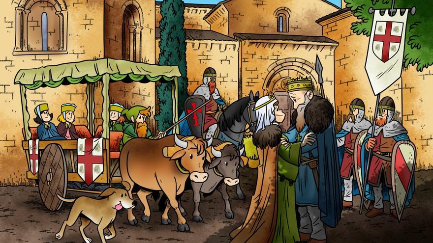 Alfonso II, el rey con el que nació la Corona de Aragón y la señal que aún perdura en las banderas