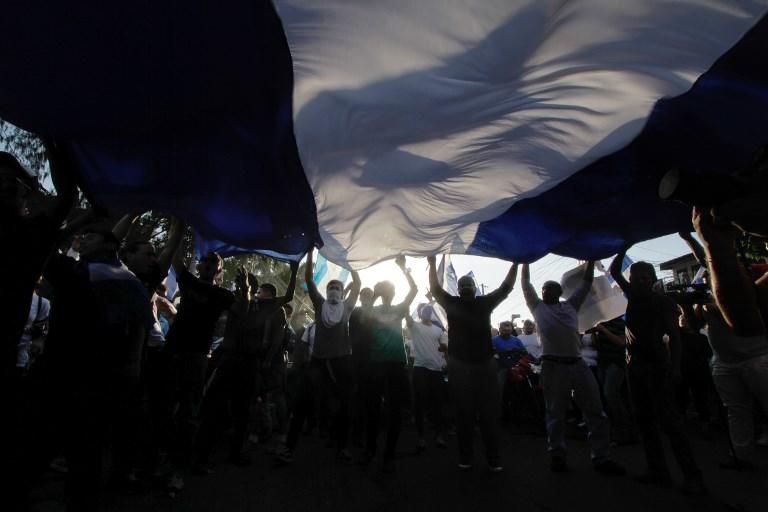 Multitudinaria marcha en Nicaragua