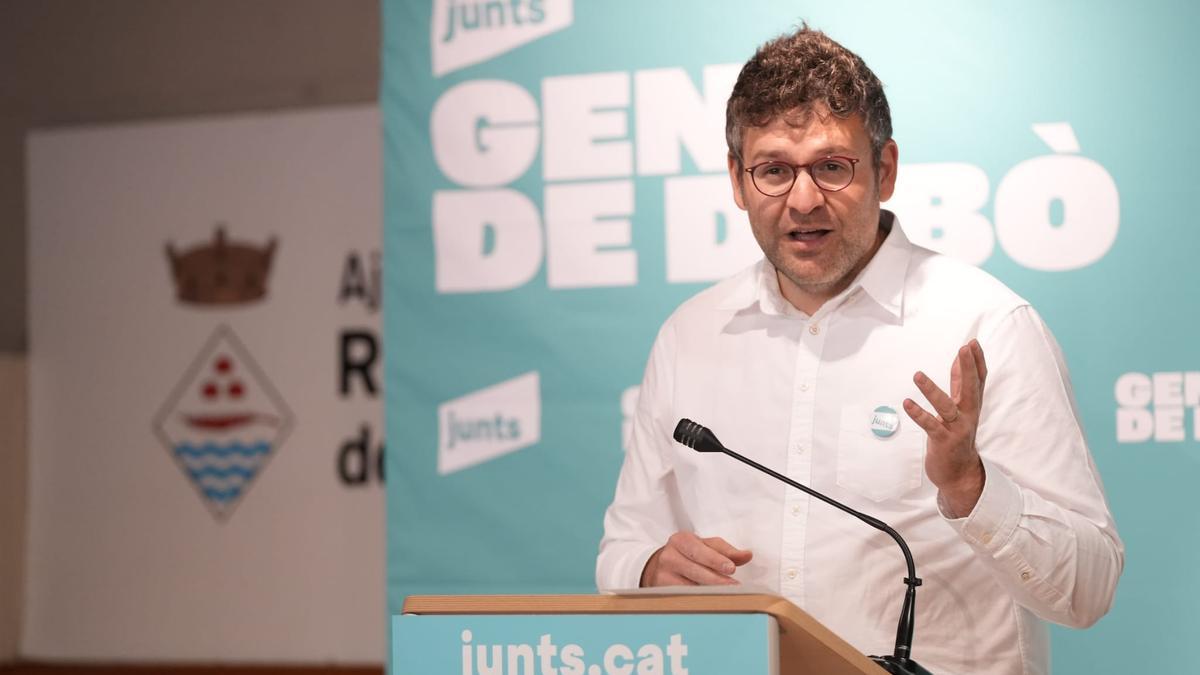 Josep Santamaria, candidat de Junts per Riudellots per a les properes eleccions municipals.