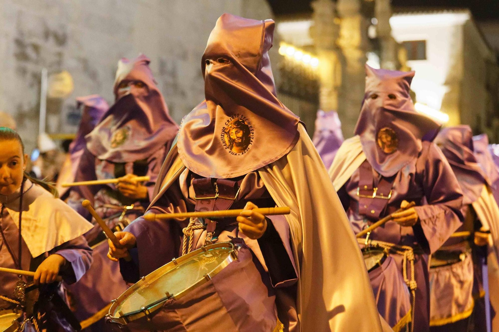 Las imágenes de la procesión del Miércoles Santo en Vila-real