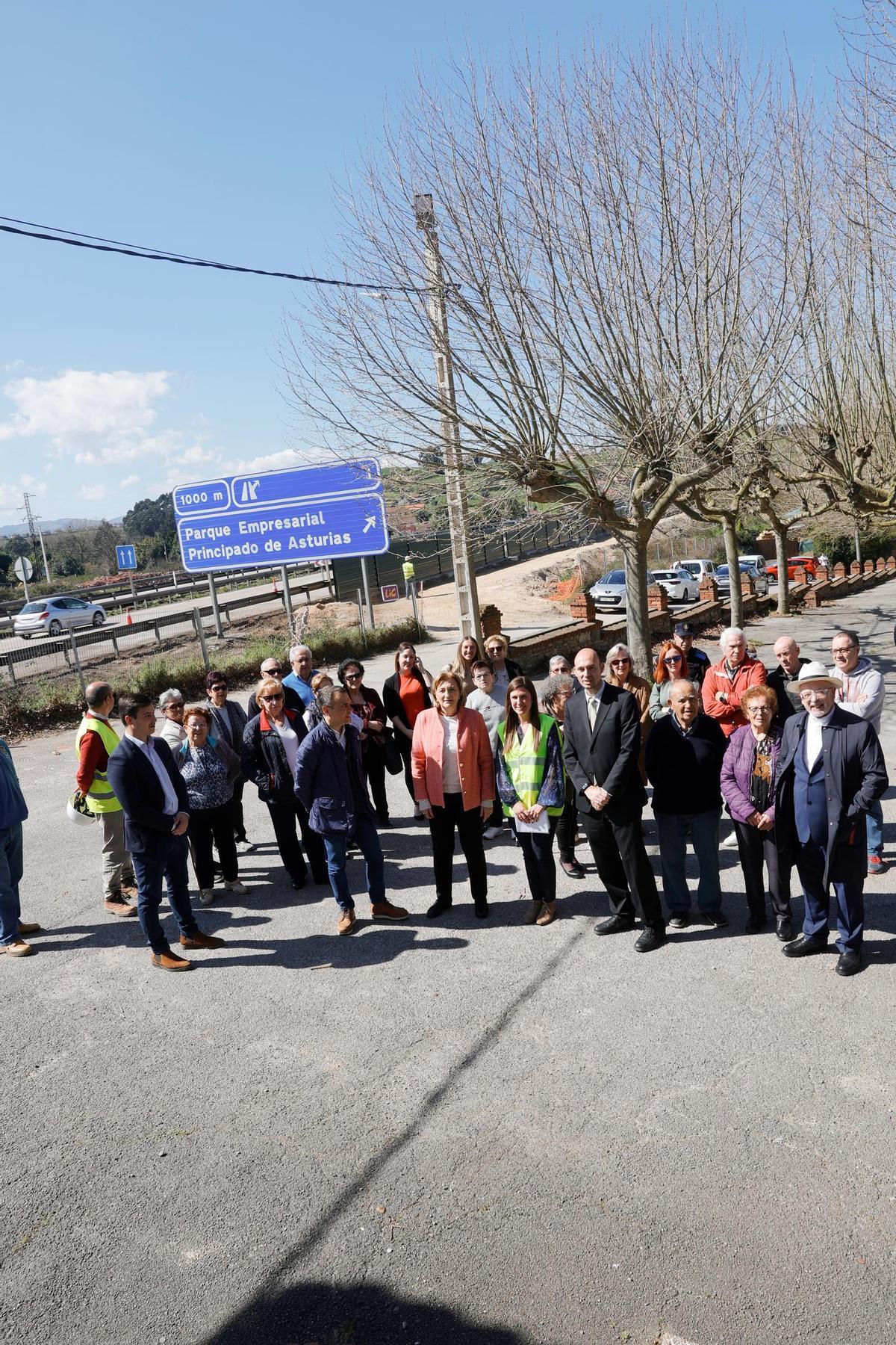 Así reciben en Trasona el avance de las obras de las pantallas ...