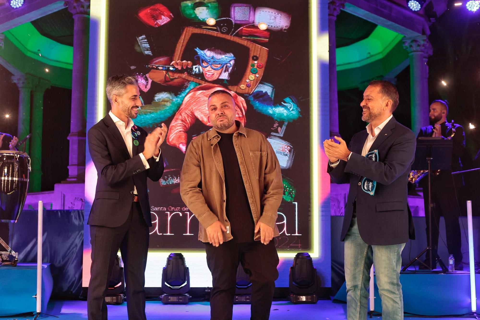 Presentación del cartel del Carnaval de Santa Cruz de Tenerife