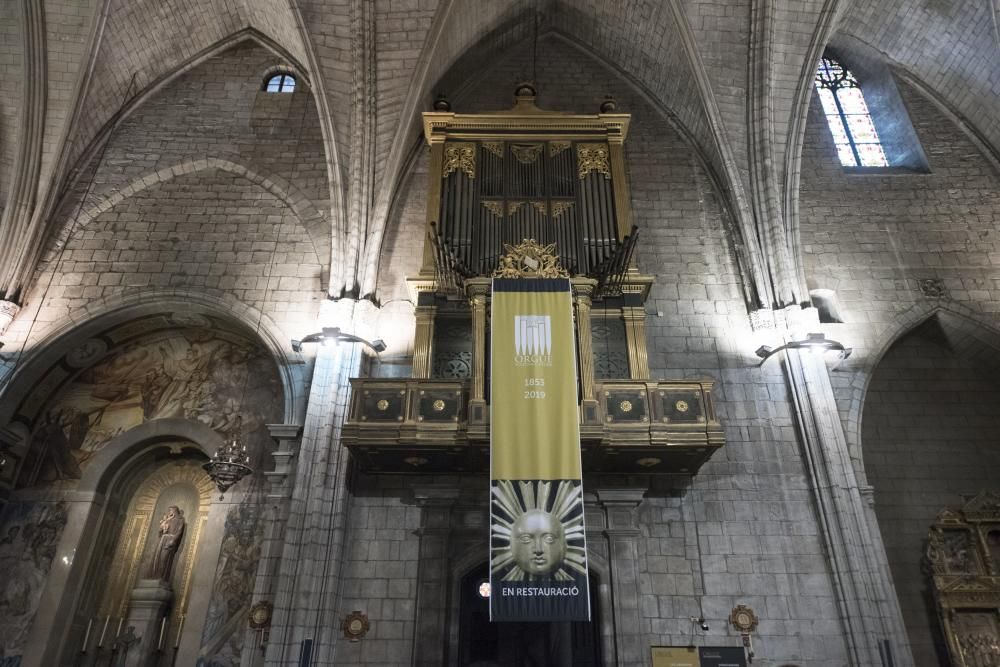Missa pel  bisbe Pere Casaldàliga a la Catedral  de Solsona amb el  bisbe de Solsona , Xavier Novell