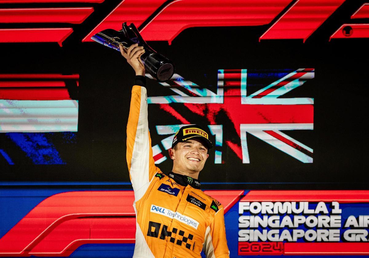 El GP de Singapur de Fórmula 1, en imágenes.