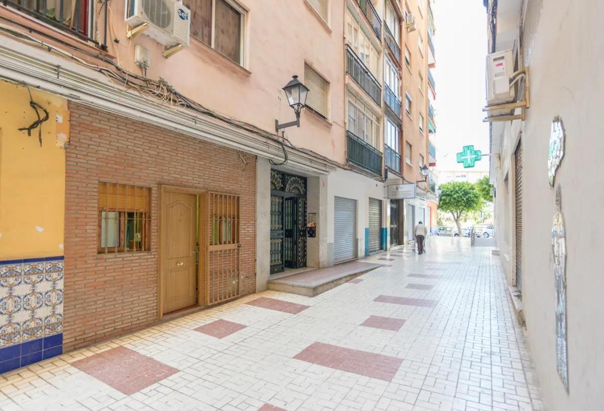 Calle Rodríguez Berlanga, donde se ha producido el desahucio de 'Tita Mati'