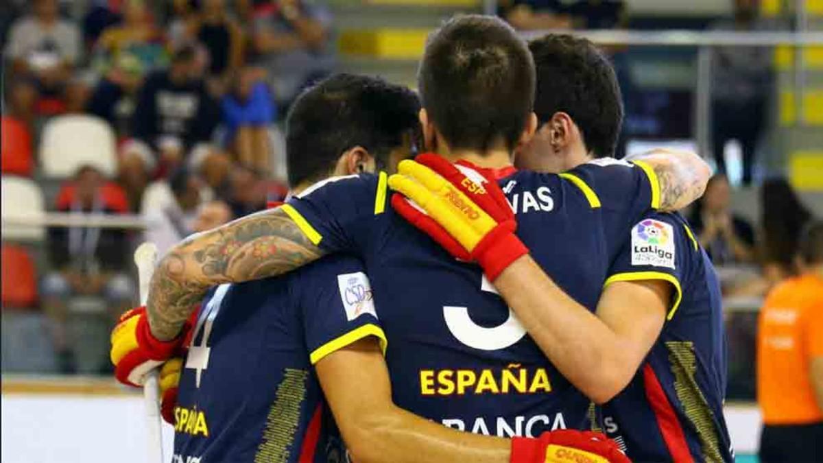 España volvió a golear en hockey patines