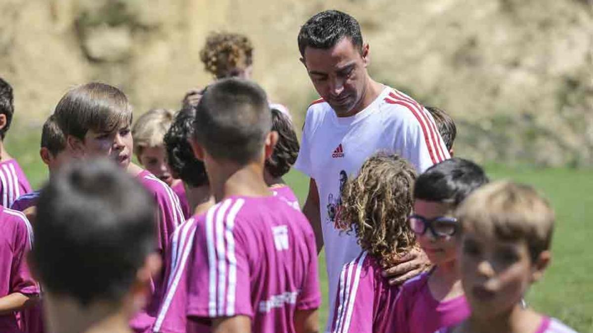 Xavi Hernandez ha participado en su campus