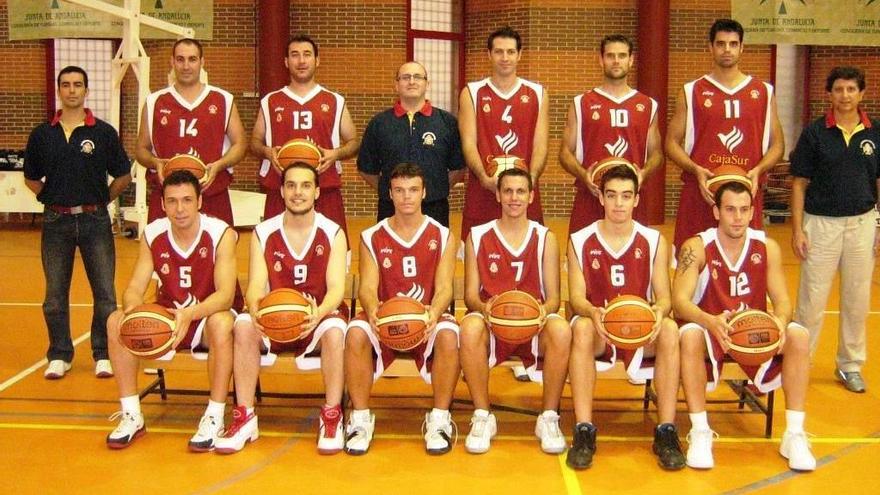 Peñarroya de la temporada 2007-2008 que llegó al último partido por el ascenso.