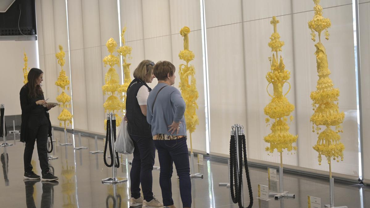 Domingo de Ramos Elche: así son las palmas blancas que entran a concurso