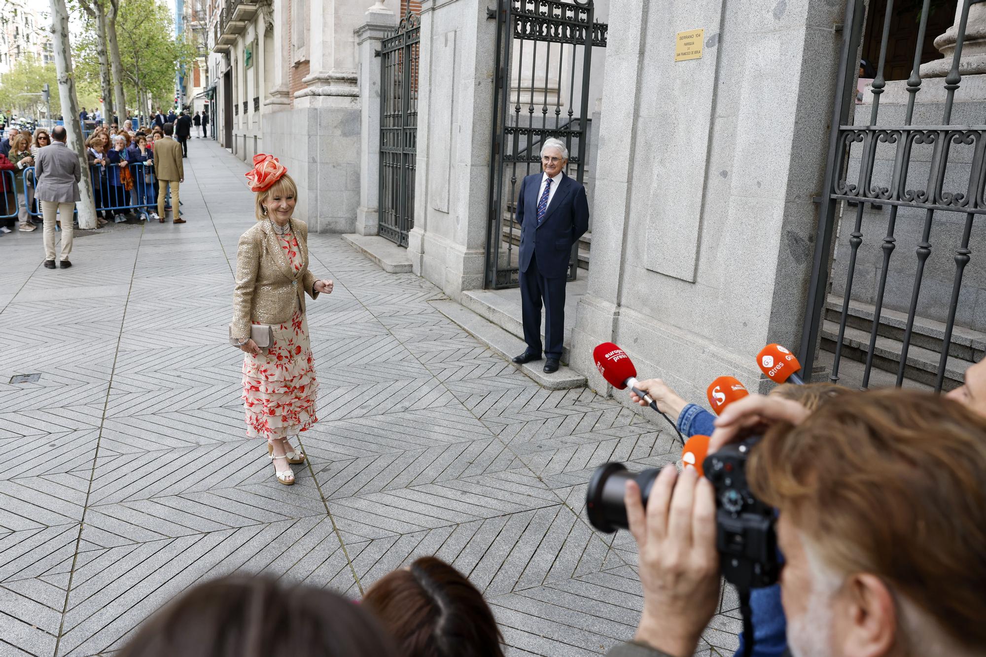 Boda de José Luis Martínez-Almeida con Teresa Urquijo