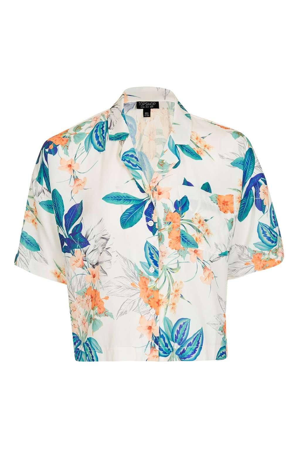 Camisas hawaianas: cropped