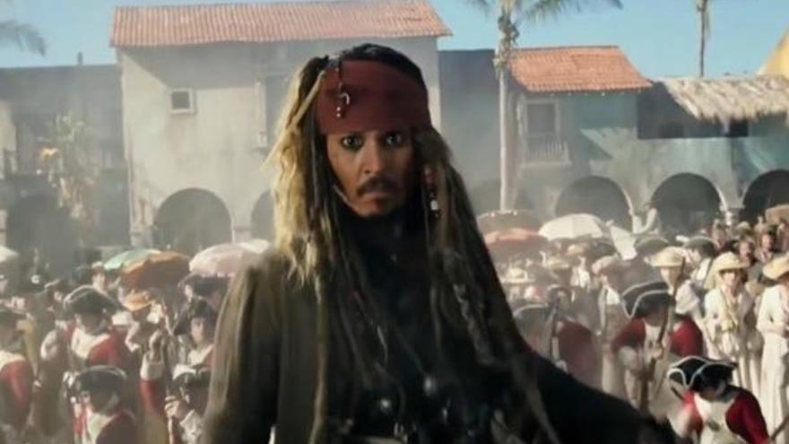 Johnny Depp, protagonista de &#039;Piratas del Caribe&#039;