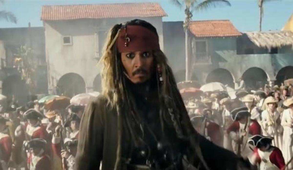 Johnny Depp, protagonista de 'Piratas del Caribe'