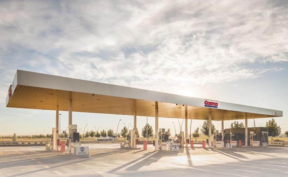 Una gasolinera de Costco