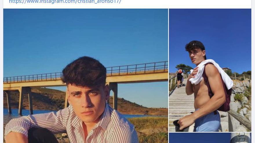 Míster Zamora Cristian Afonso lanza un SOS a través de Instagram