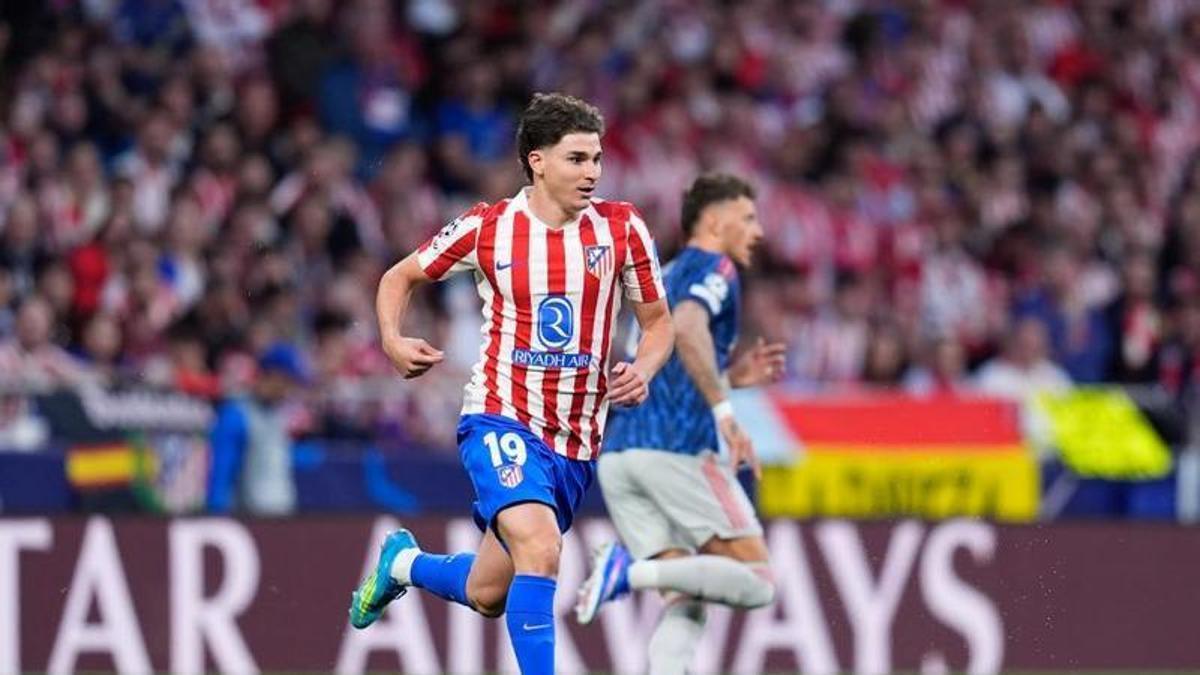 Simeone: "¿El tobillo de Julián? Siempre soy optimista..."
