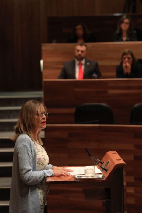 Segunda sesión del pleno de investidura en la Junta.