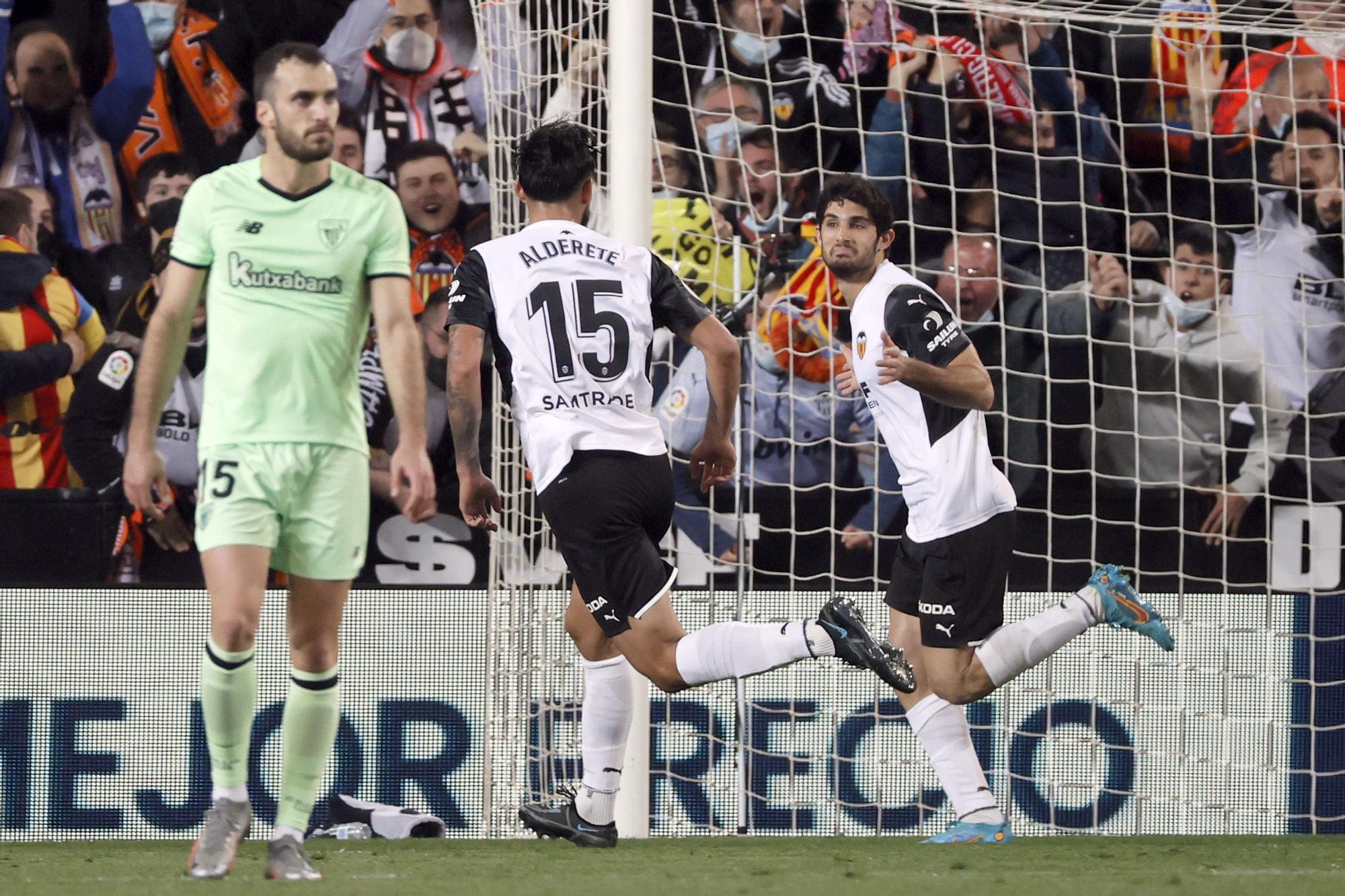 Valencia - Athletic, en imágenes