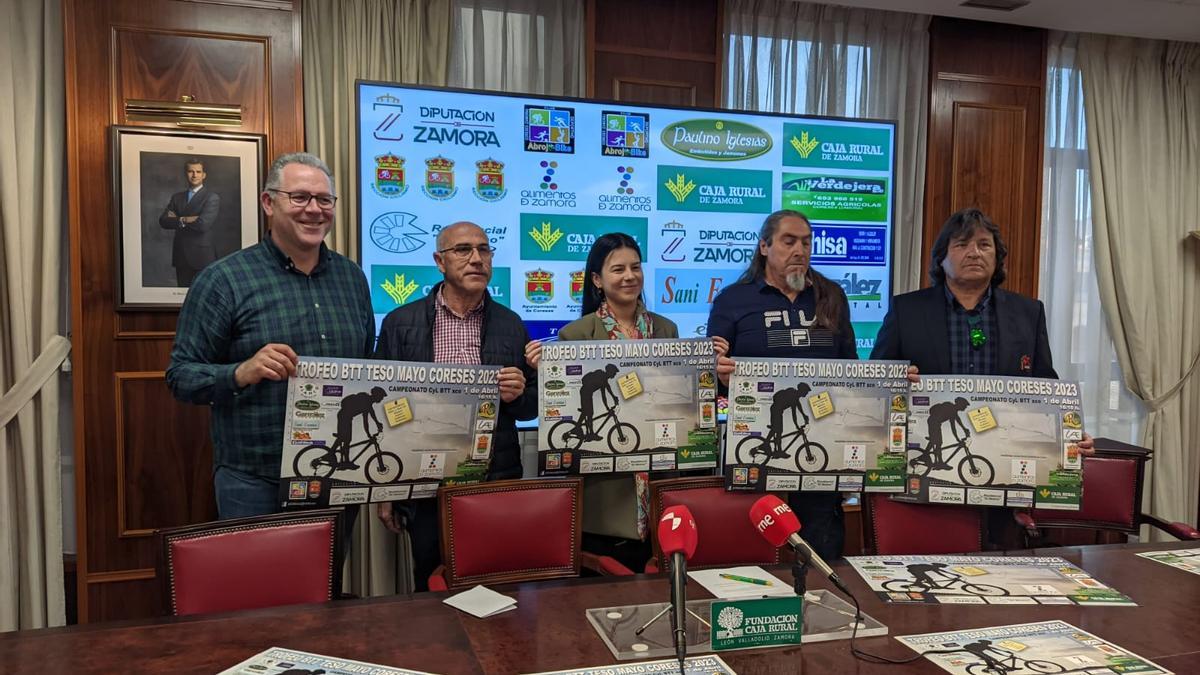 Presentación del campeonato de Castilla y León Trofeo BTTxco Teso Mayo