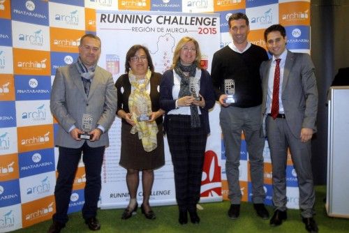 Entrega de premios de la Running Challenge