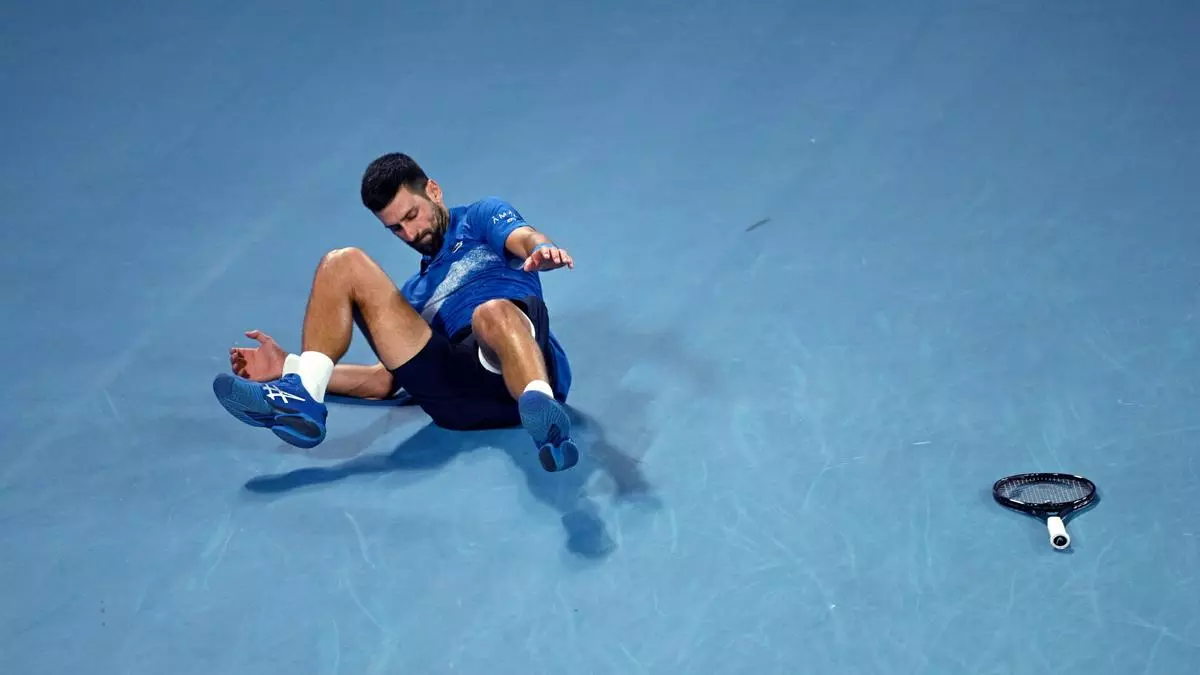 Djokovic hace saltar todas las alarmas en Australia