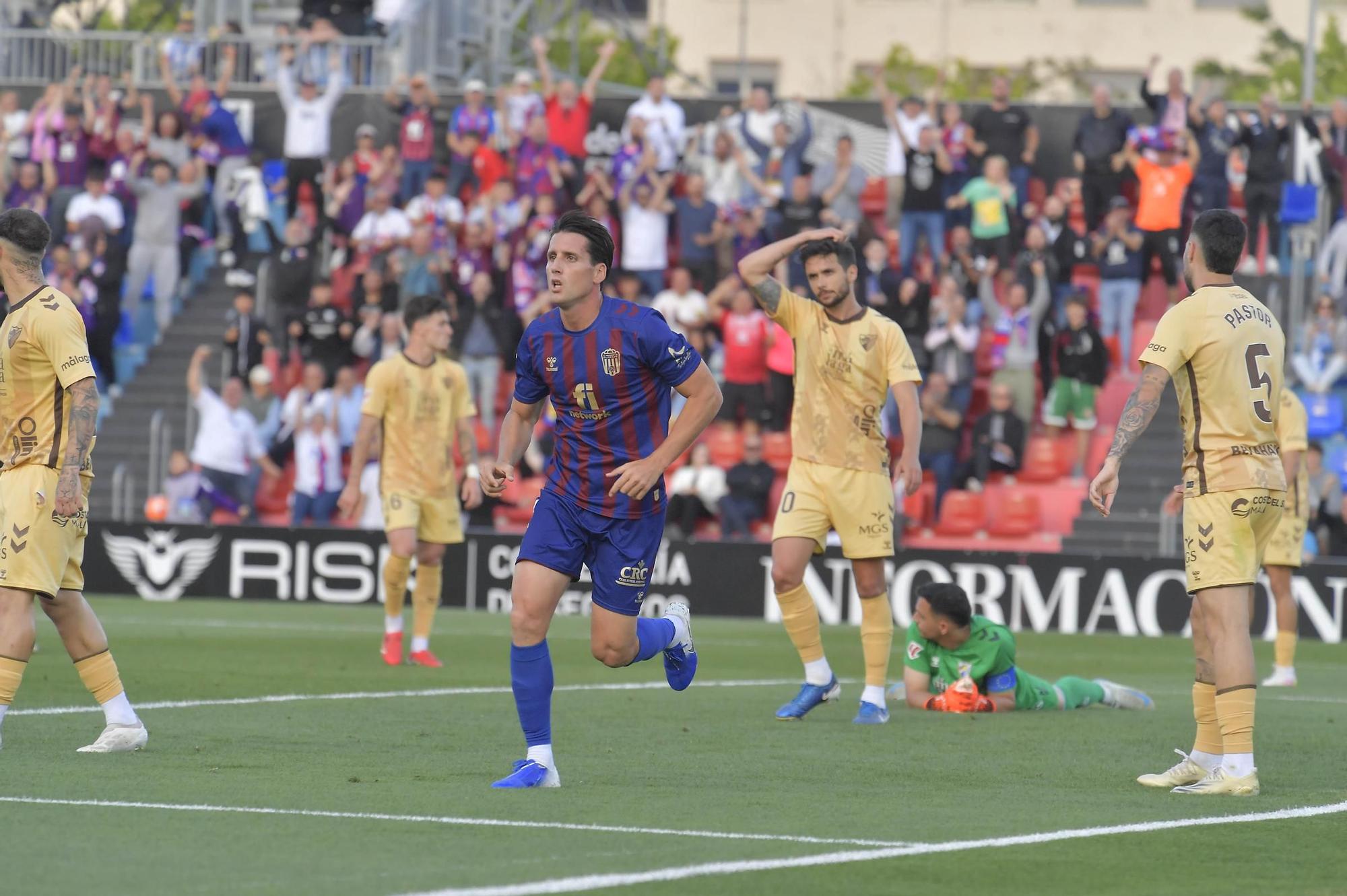 El Eldense salva el primer ‘match ball’ (1-0)