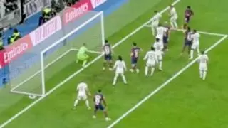 La respuesta de Lunin sobre el gol de Lamine Yamal