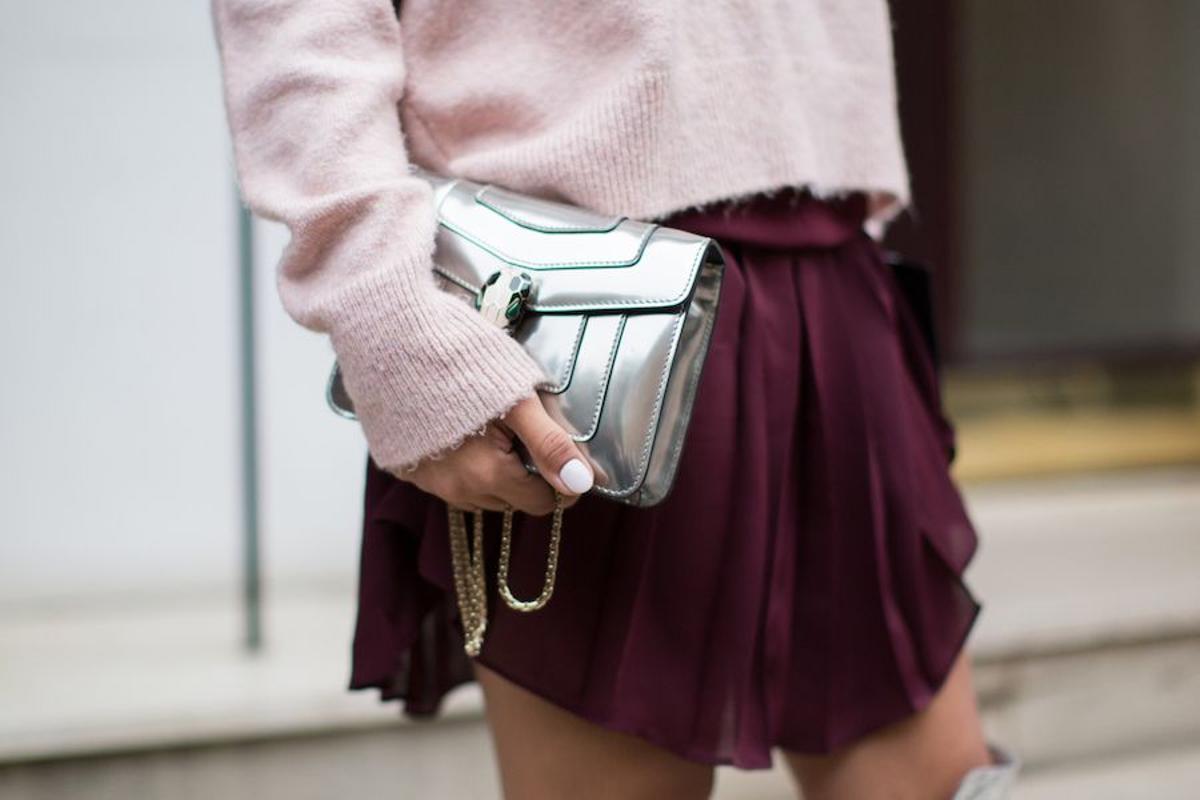 Tendencia Silver: bolso Serpenti