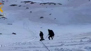 Rescatado un montañero croata tras sufrir una caída de 30 metros en Pirineo oscense
