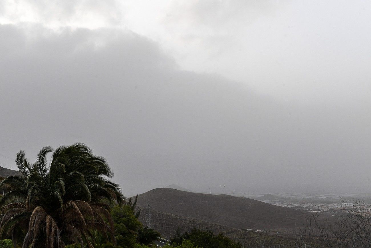 Calima en Las Palmas de Gran Canaria (17/03/2022)