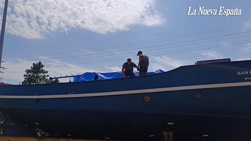 El Vaporín ya está de vuelta en San Esteban: &quot;Este es un día histórico para nuestro pueblo&quot;