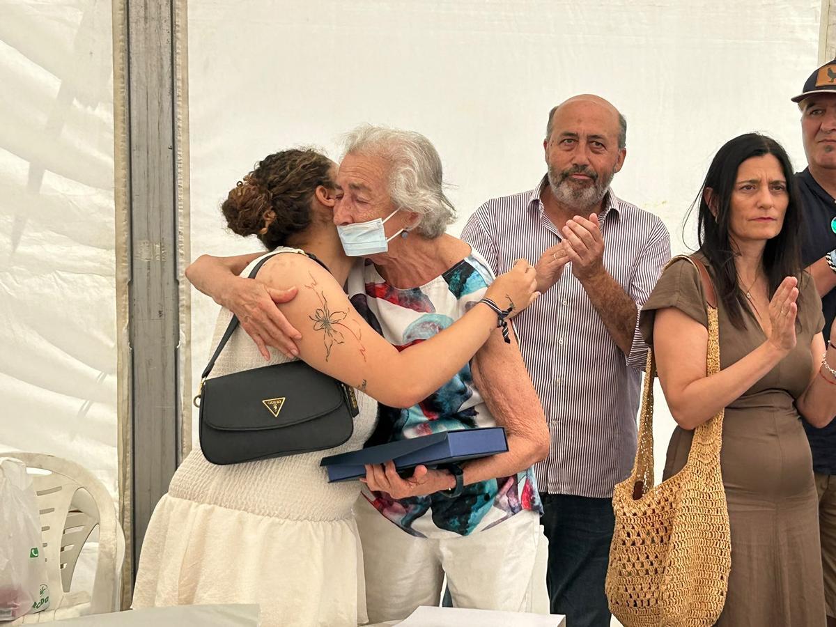EN IMÁGENES: San Martín de Laspra dinde tributo a su vecina más longeva