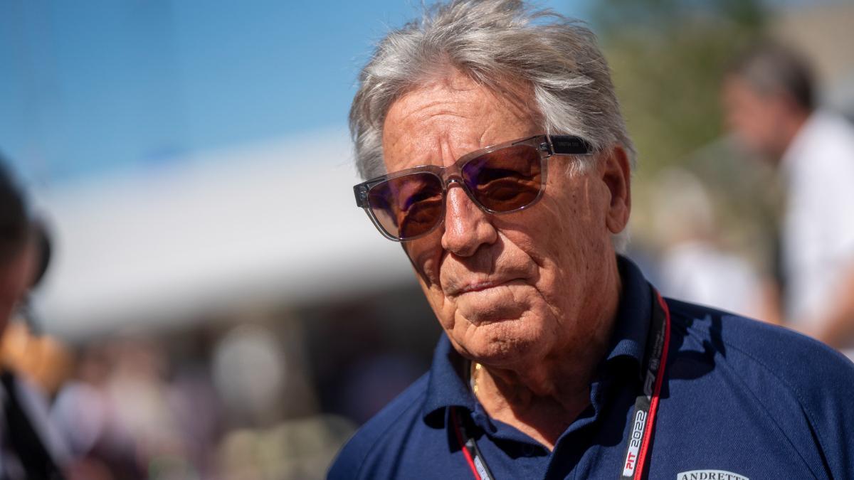 Mario Andretti, expiloto de Fórmula 1