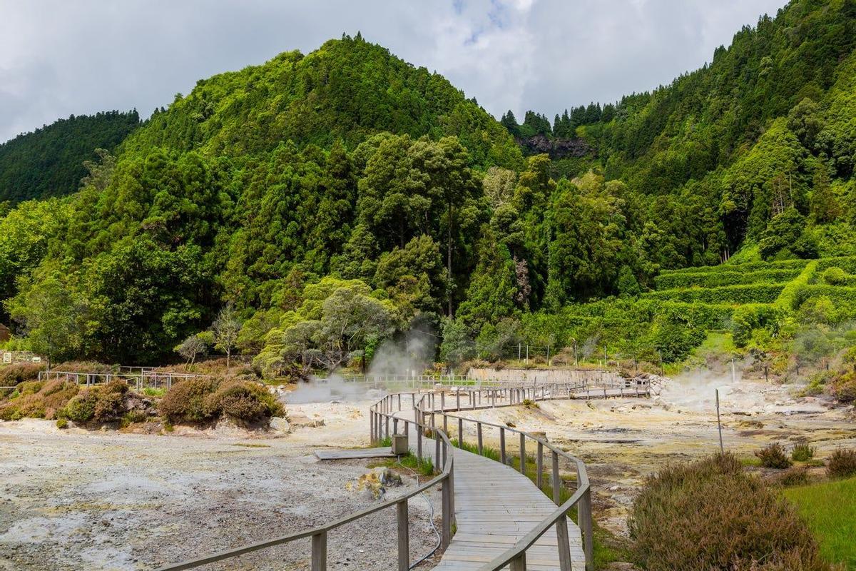 Lago de Furnas, Sao Miguel, Azores