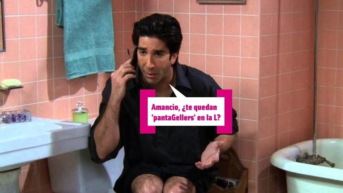 Ross Geller pide 'pantagellers' a Amancio Ortega