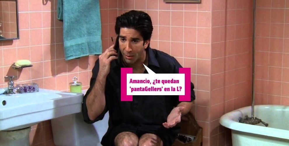 Ross Geller pide 'pantagellers' a Amancio Ortega
