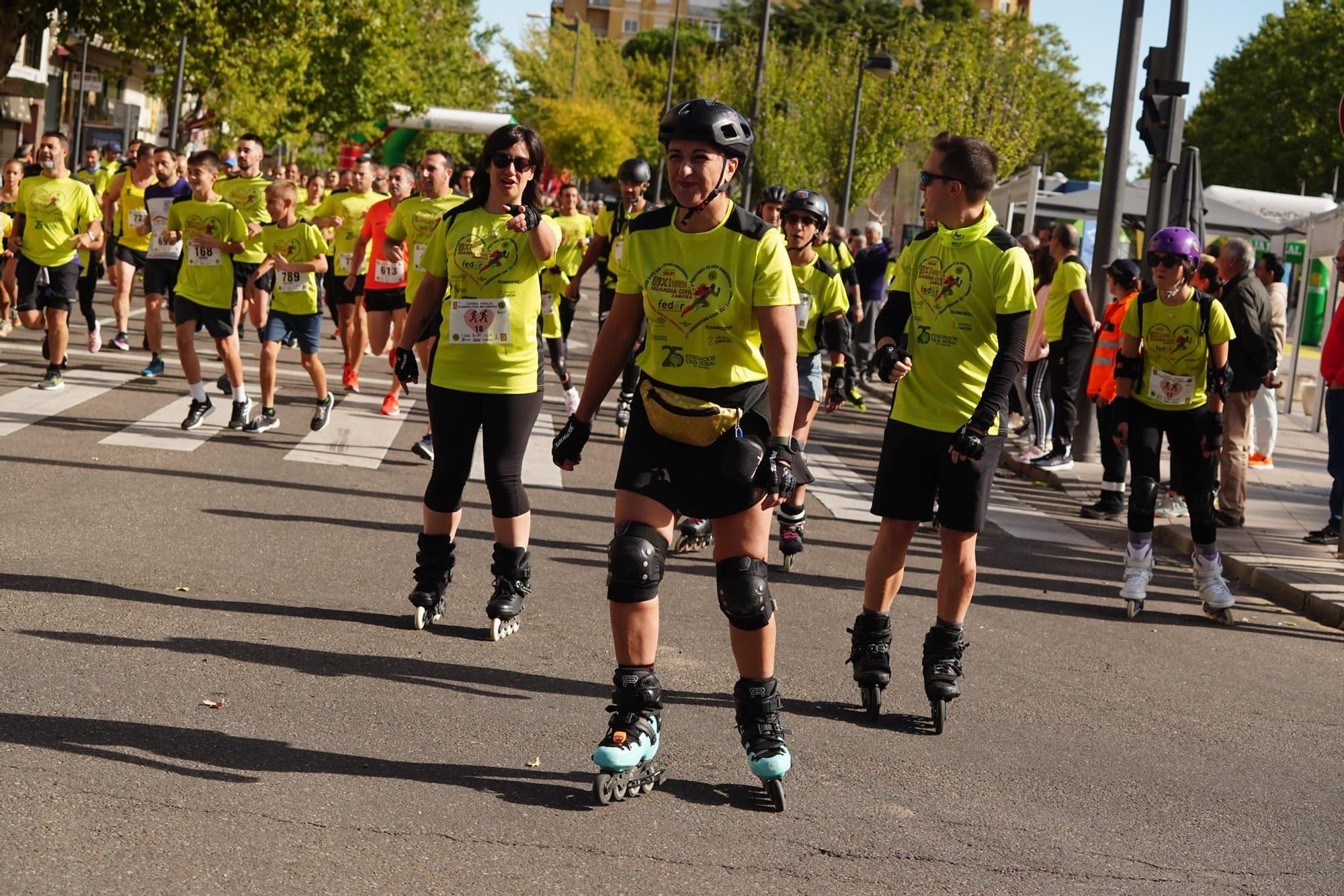 Búscate en esta galería de imágenes de la carrera de la Guardia Civil en Zamora