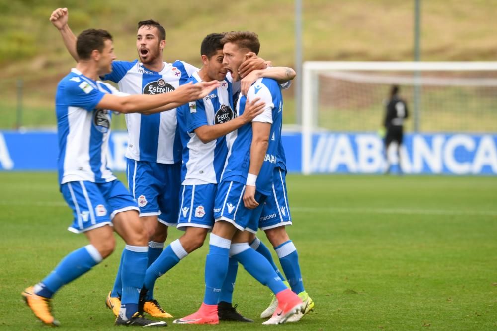 El se impone por 3-0 al Castilla en un partido que encarriló a los 20 minutos con los goles de Borja Galán, Uxío y Pinchi.