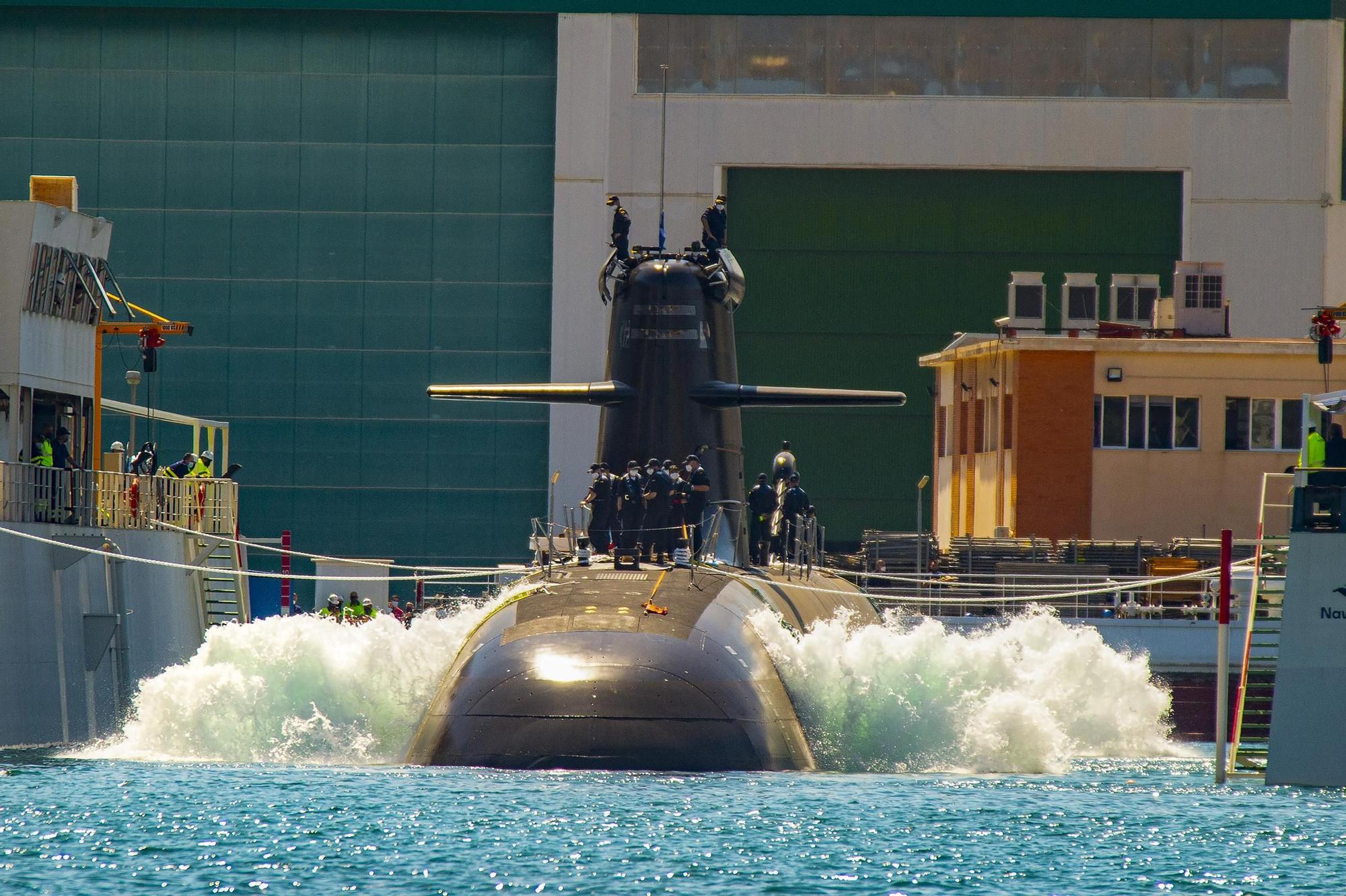 La construcción del submarino S-81 paso a paso, hasta la recepción de la Armada en Cartagena