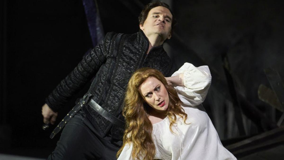 Un moment de ‘La Gioconda’, ahir a la nit al Gran Teatre del Liceu.