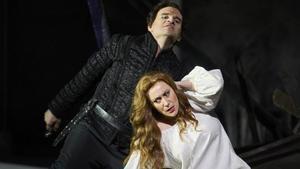 Un moment de ‘La Gioconda’, ahir a la nit al Gran Teatre del Liceu.