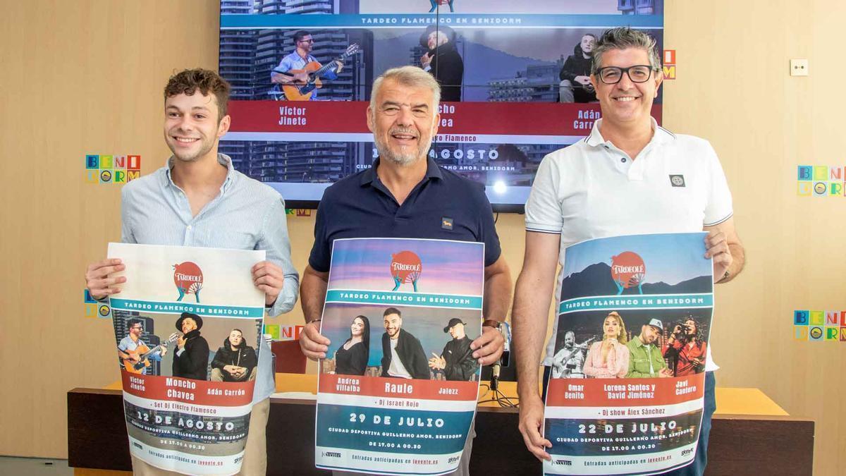 El Ayuntamiento de Benidorm presenta la propuesta flamenca para el SkyFest.