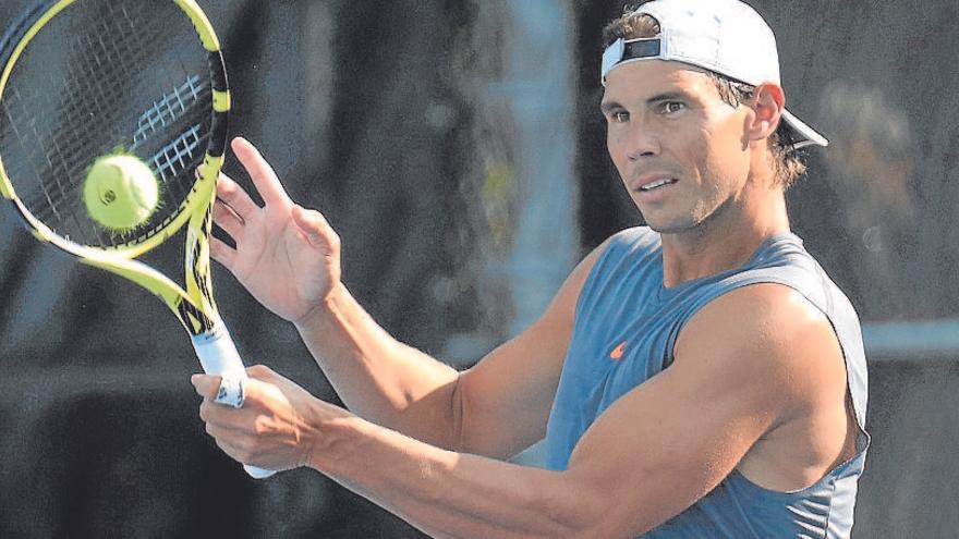 Nadal se prepara para defender su título en Montreal.     jean-yves ahern