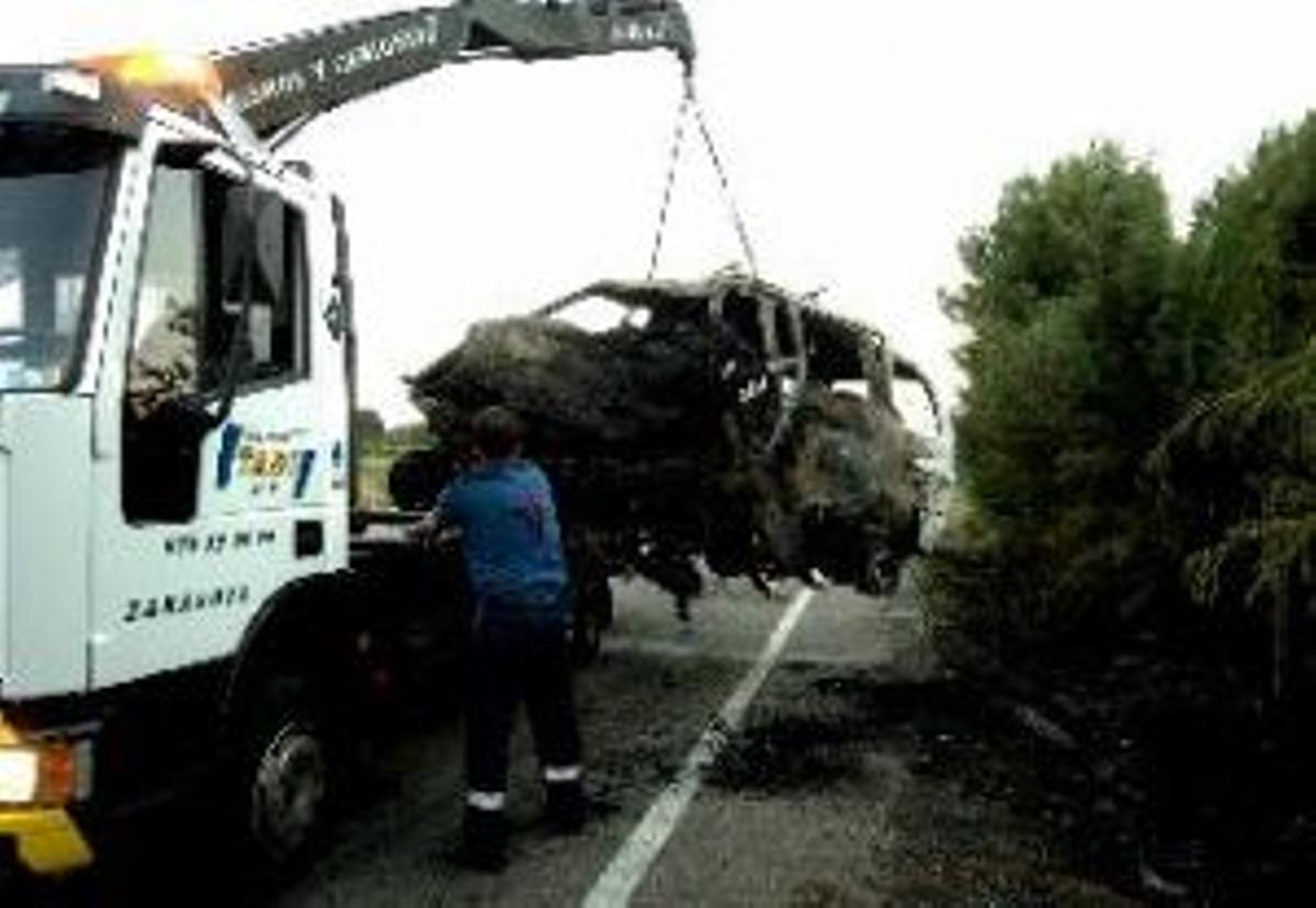 Duelo en la casa de Andalucía por el accidente de Peñaflor