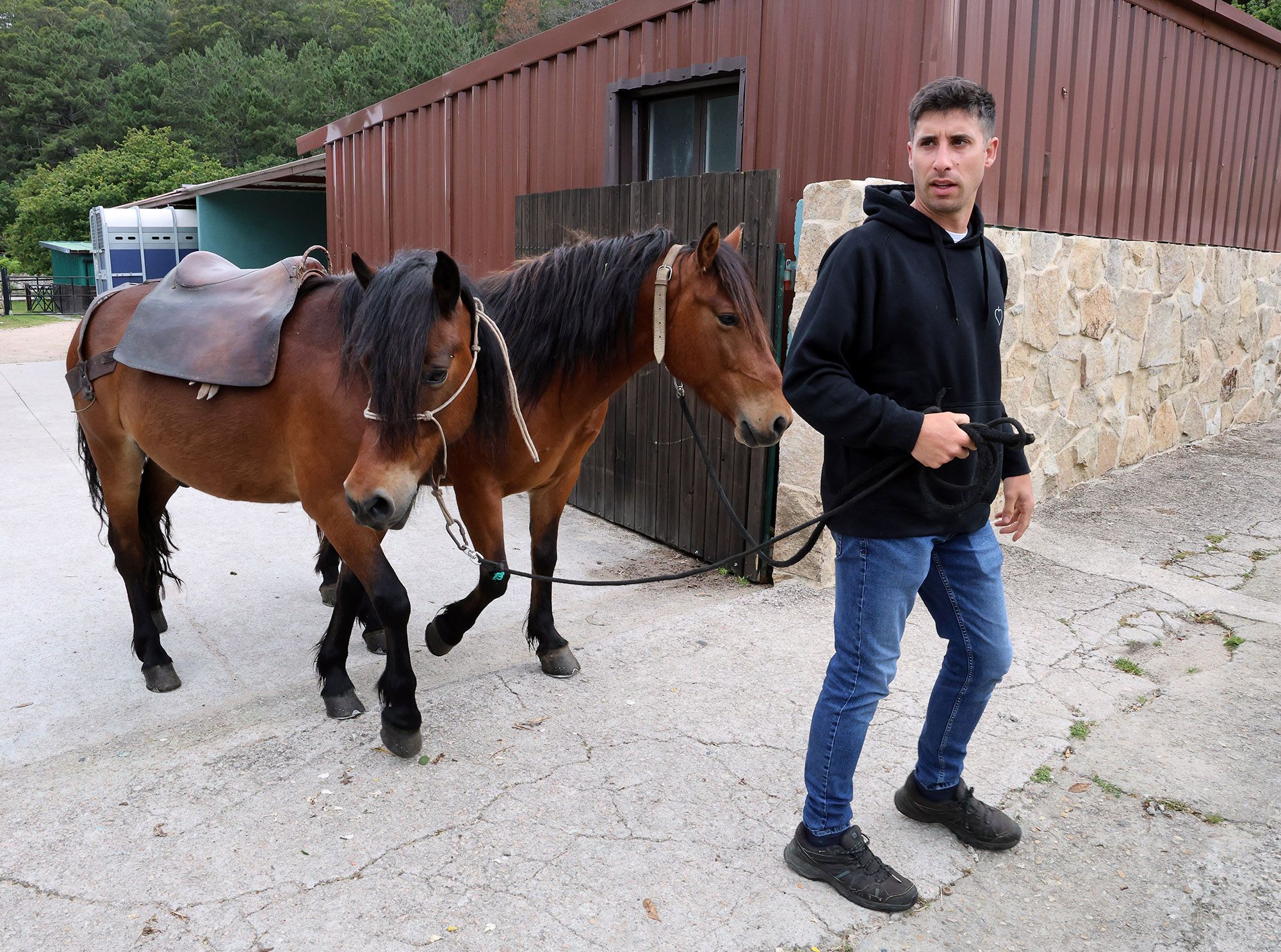 La aventura de Galo, Grelo y el “cowboy” de Baiona