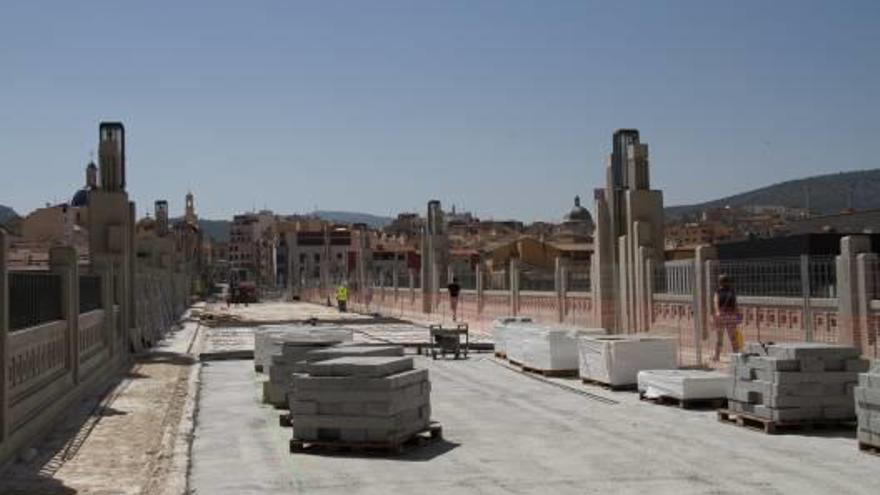 Cambios en el puente de San Jorge de Alcoy