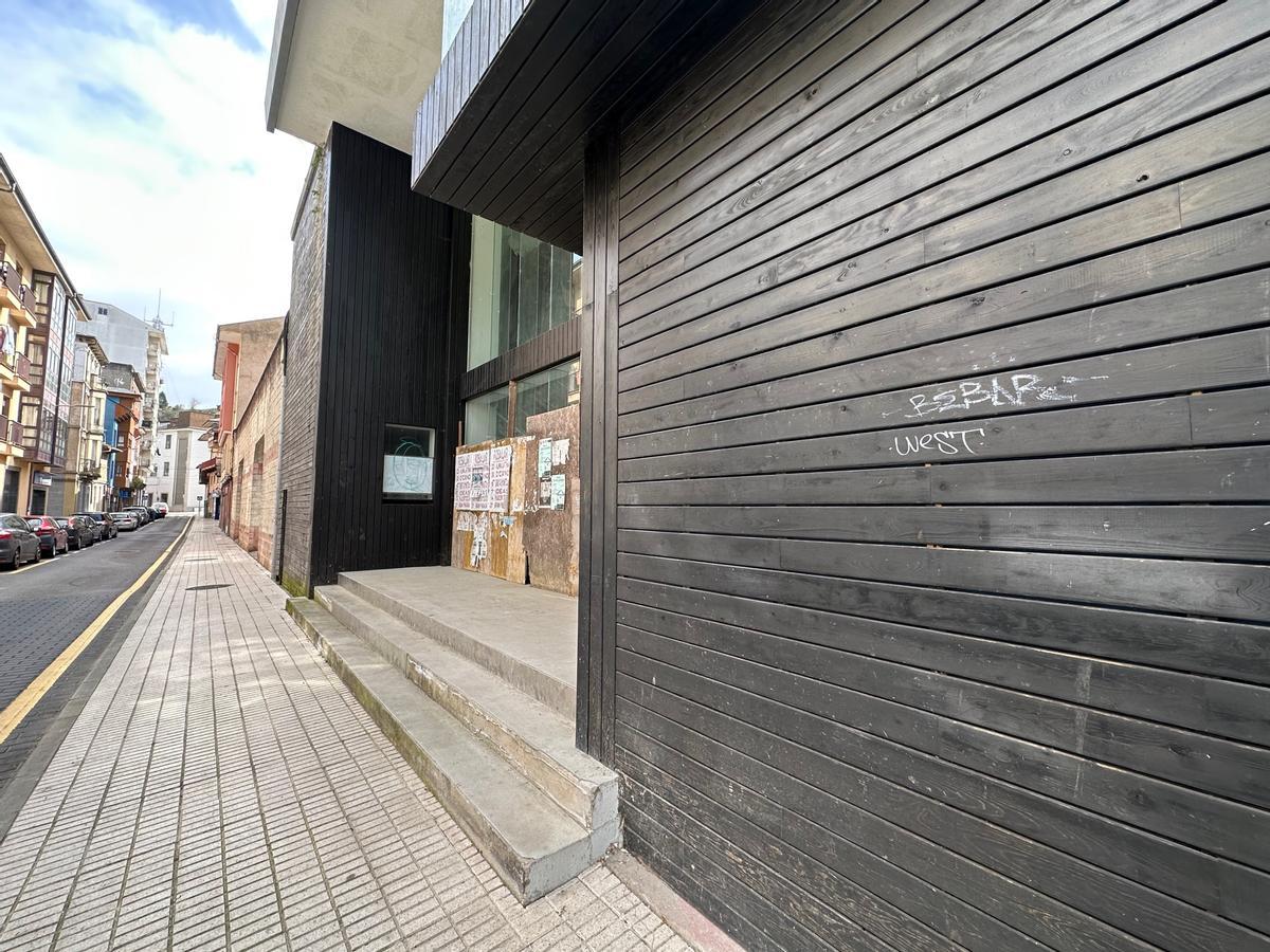 Otra imagen del edificio, en su estado actual.