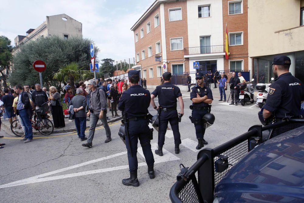 Dos gironins han declarat avui davant la Policia per clonar les webs del referèndum